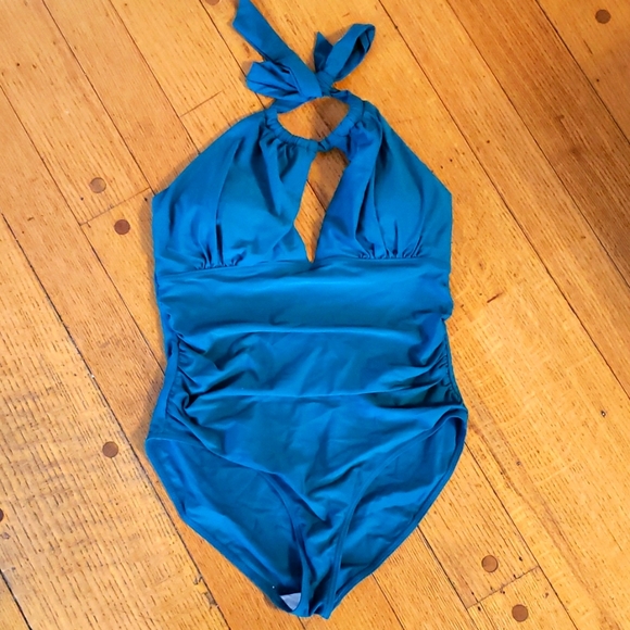 Swim Emerald Green One Piece Swimsuit Poshmark